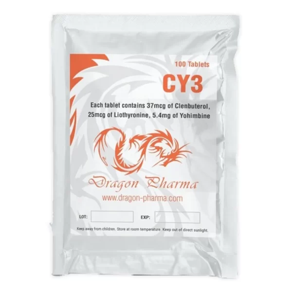 CY3 - Clenbuterol hydrochloride (Clen), Liothyronine (T3), Yohimbine
