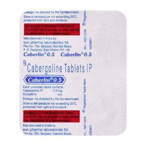 Caberlin 0.5 - Cabergoline (Cabaser)